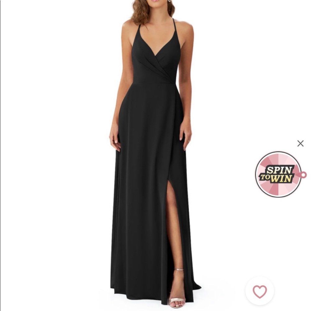 Black formal gown